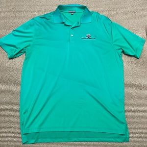 Peter Millar Summer Comfort Golf Shirt with Texas A&M logo
